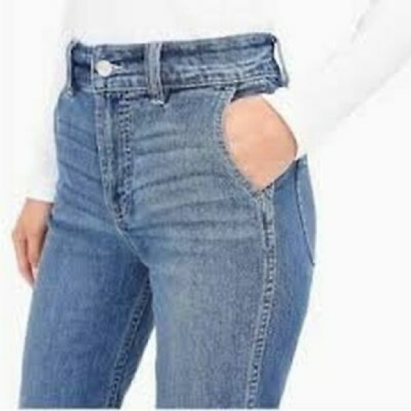 J Crew Jeans High Rise Wide Leg Trouser Pants K5200 - Picture 5 of 14